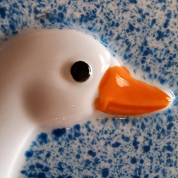 Vintage GAILSTYN-SUTTON Ceramic Goose Wall Farmhouse Decor. Hand Painted. - Picture 8 of 16